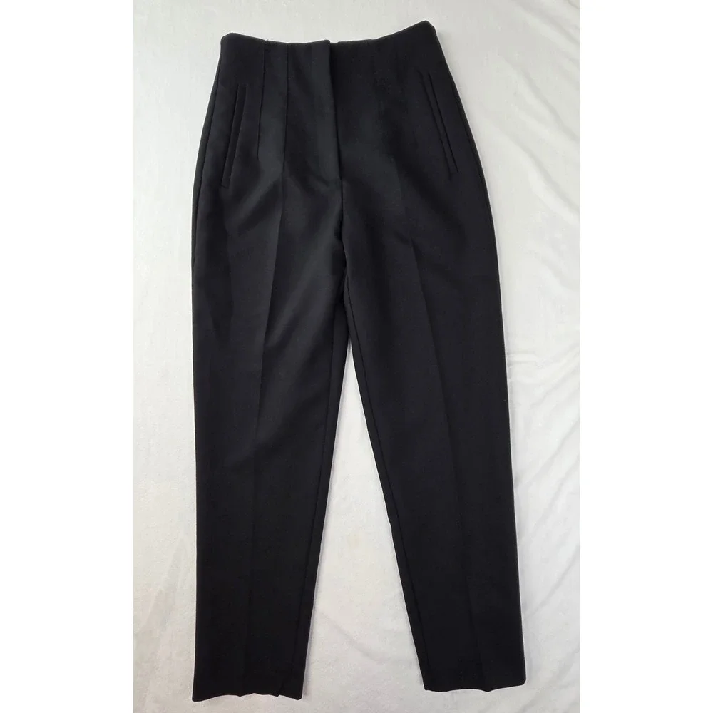 zara high waisted dress pants Zara - High-Waisted Pants - Black - Xxl